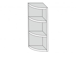 19.30.0р Полка угловая (h=913) радиусная  ЛДСП УНИ в Советском - sovetskij.magazinmebel.ru | фото