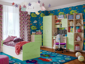 Детская комната Юниор-2 Салатовый в Советском - sovetskij.magazinmebel.ru | фото
