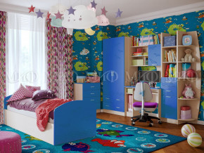 Детская комната Юниор-2 Синий в Советском - sovetskij.magazinmebel.ru | фото