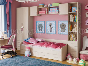 Детская комната Вега 1 Дуб беленый в Советском - sovetskij.magazinmebel.ru | фото - изображение 1