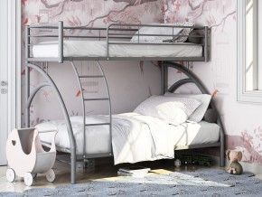 Двухъярусная кровать Виньола 2 Серая в Советском - sovetskij.magazinmebel.ru | фото - изображение 1