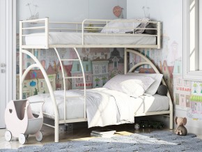Двухъярусная кровать Виньола 2 слоновая кость в Советском - sovetskij.magazinmebel.ru | фото