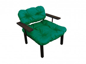 Кресло Дачное зелёная подушка в Советском - sovetskij.magazinmebel.ru | фото