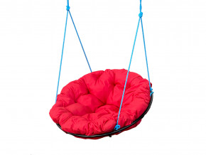 Кресло Папасан подвесное красная подушка в Советском - sovetskij.magazinmebel.ru | фото
