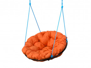 Кресло Папасан подвесное оранжевая подушка в Советском - sovetskij.magazinmebel.ru | фото - изображение 1