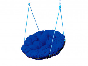 Кресло Папасан подвесное синяя подушка в Советском - sovetskij.magazinmebel.ru | фото - изображение 1