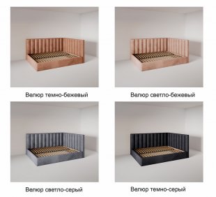 Кровать Вертикаль угловая 0.9 м с подъемным механизмом в Советском - sovetskij.magazinmebel.ru | фото - изображение 7