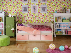 Кровать Бабочки 1600 Розовый металлик в Советском - sovetskij.magazinmebel.ru | фото - изображение 1
