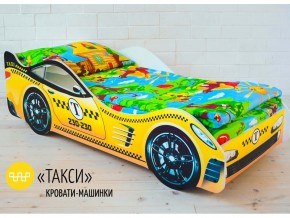 Кровать детская машина Такси в Советском - sovetskij.magazinmebel.ru | фото
