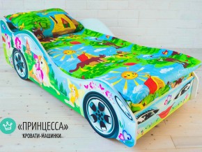 Кровать детская машинка Принцесса в Советском - sovetskij.magazinmebel.ru | фото