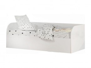 Кровать детская Трио с подъёмным механизмом КРП-01 белый в Советском - sovetskij.magazinmebel.ru | фото - изображение 1