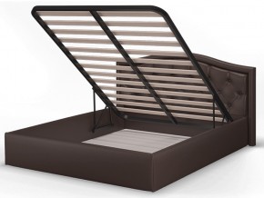 Кровать подъемная Стелла 1200 коричневая в Советском - sovetskij.magazinmebel.ru | фото - изображение 2