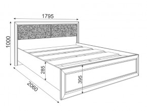 Кровать с настилом 1600 Саванна М05 в Советском - sovetskij.magazinmebel.ru | фото - изображение 2
