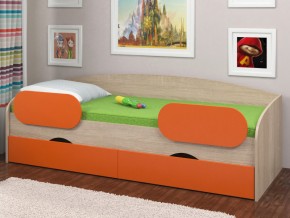 Кровать Соня 2 сонома-оранжевый в Советском - sovetskij.magazinmebel.ru | фото - изображение 2
