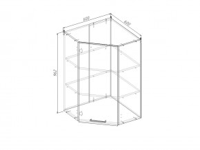 ВУ9 Модуль верхний Угловой МВУ9 в Советском - sovetskij.magazinmebel.ru | фото